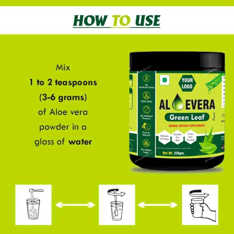 Aloevera Green Leaf Powder4
