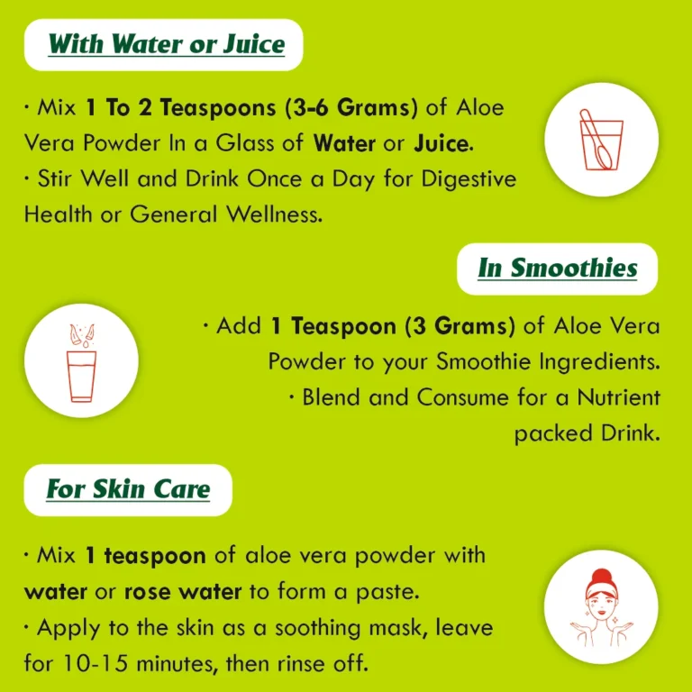 Aloevera Green Leaf Powder5