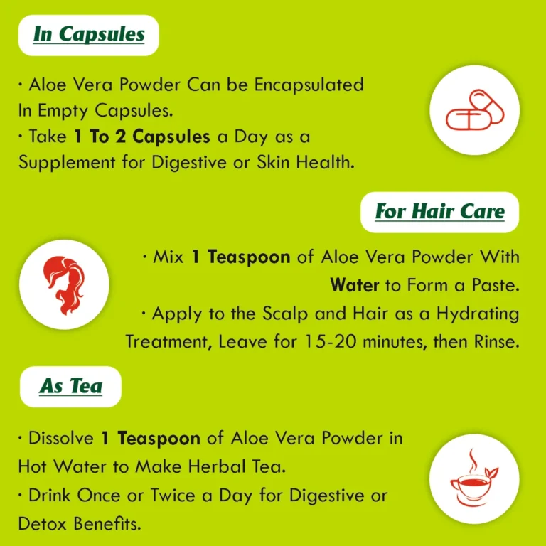 Aloevera Green Leaf Powder6