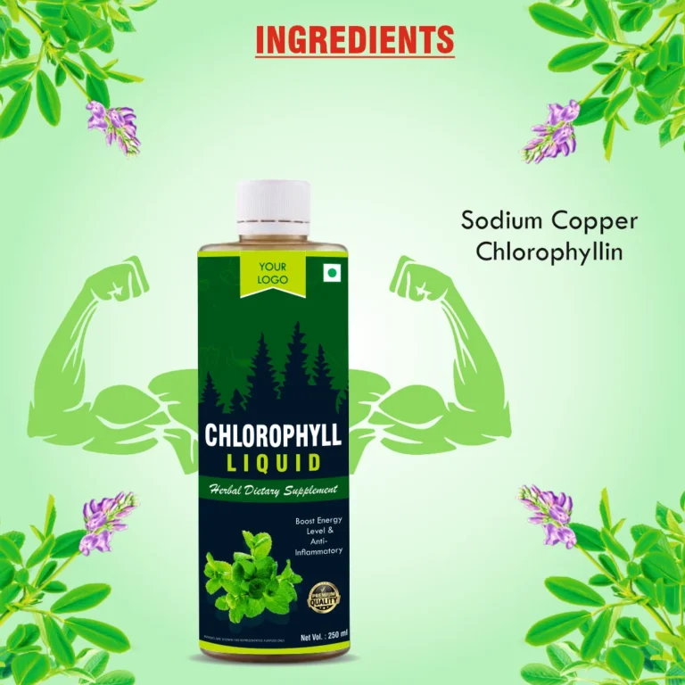 Chlorophyll Liquid Juice 250ml.4