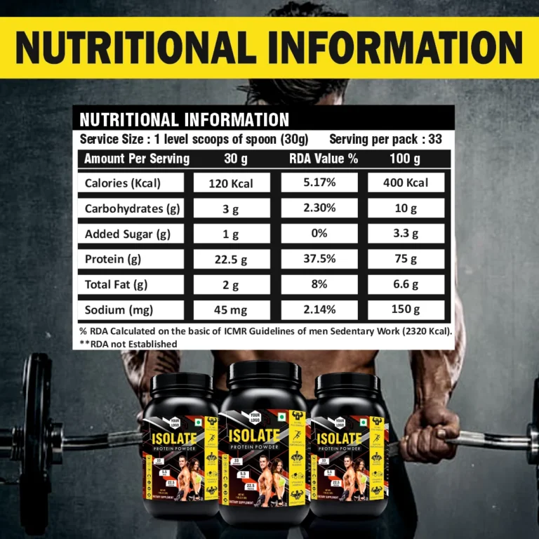 Isolate Protein Powder5