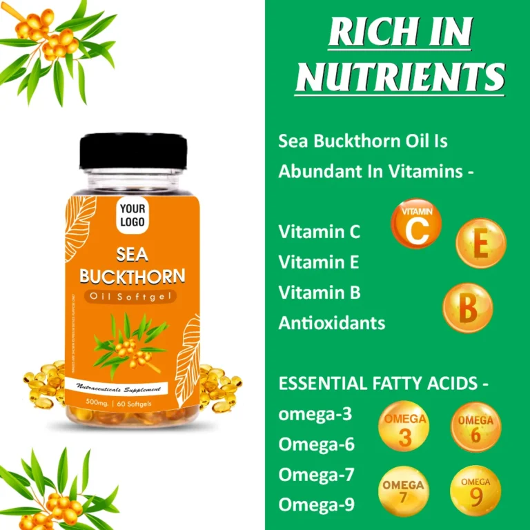 Sea Buckthorn Oil Softgels4
